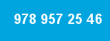 978 957 25 46 978 957 25 46